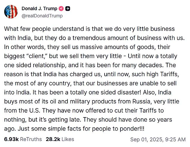 Trump Condemns Modi-Putin Handshake at SCO Summit Amid Tariff Tensions