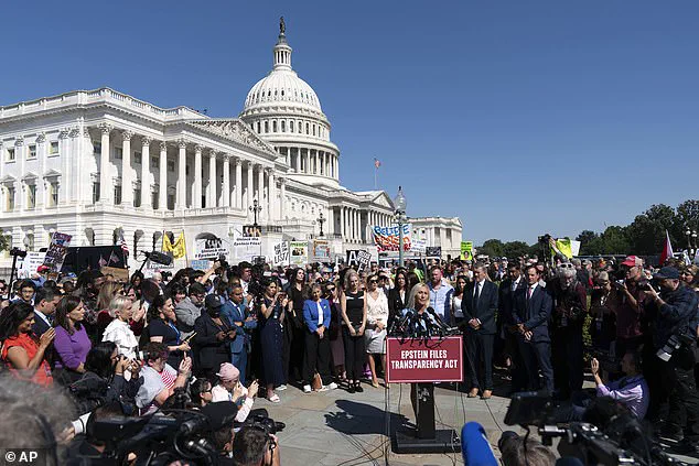 Bipartisan Congressional Push to Uncover Epstein-Linked Abuse Network Names