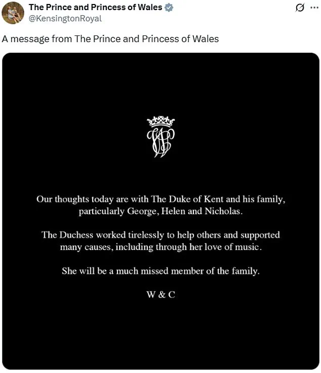 UK Mourns the Passing of the Duchess of Kent: A Legacy of Grace and Public Service