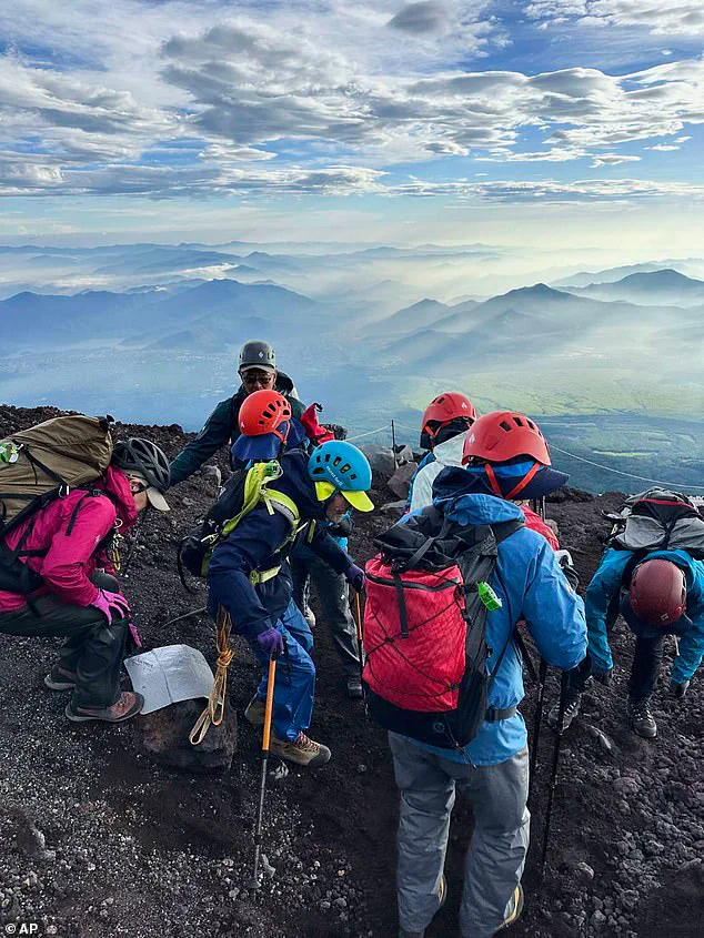 102-Year-Old Japanese Man Becomes Oldest to Climb Mount Fuji, Daughter Joins Trek