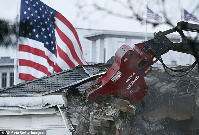 Trump's East Wing Demolition Sparks GOP Divide, Poll Shows 45% Approval