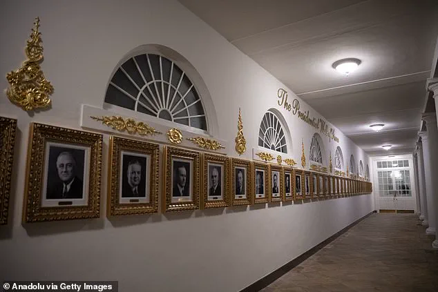Mysterious Sign Outside White House, Featuring 'The Oval Office' in Gold Cursive, Divides Opinions and Vanishes