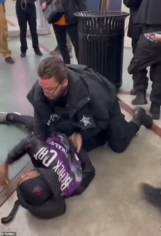 Violent Confrontation Erupts at Roosevelt Red Line Station as Chaos Unfolds Between Passengers and K-9 Security Officers