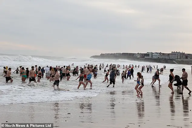 New Year's Day Swim Celebrations Highlight Community Spirit Amidst Cold Weather