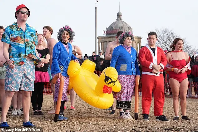 New Year's Day Swim Celebrations Highlight Community Spirit Amidst Cold Weather