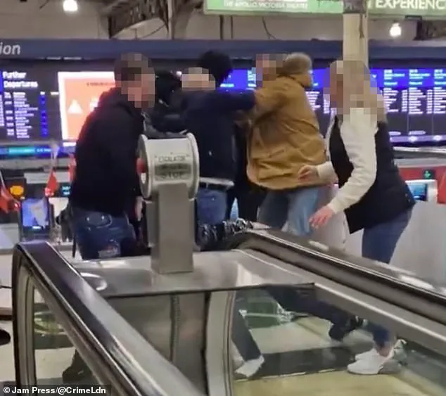 Chaos Erupts Outside Wetherspoon Pub at Victoria Station: 'A Nightmare Come to Life,' Says Bystander