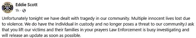 West Point Tragedy: Sheriff's Statement the Sole Source of Information on Fatal Violence