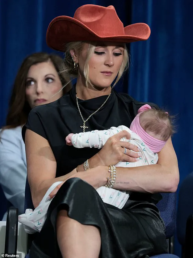 Conservative Activist Riley Gaines Uses Bulletproof Blanket for Newborn Amid Supreme Court's Transgender Sports Debate