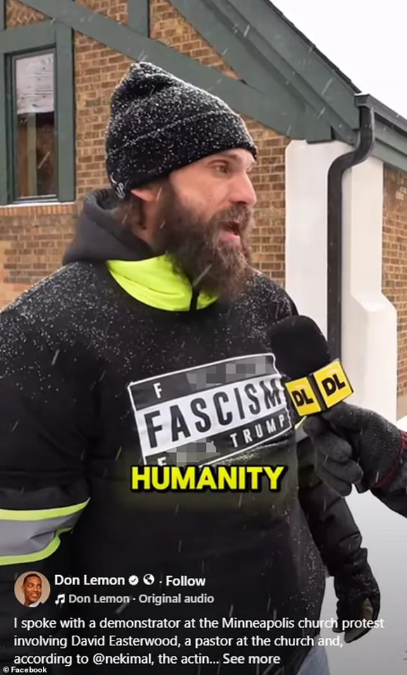 William Kelly's Anti-ICE Protest Escalates in St. Paul Church Confrontation Today