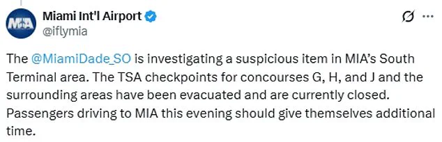 Miami International Airport Evacuated Amid Security Crisis and Winter Storm Chaos as Travelers Flee in Panic