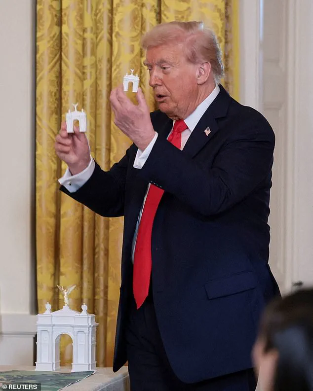 Trump's 'Triumphal Arch' to Reach 250 Feet, 'Dwarfing Capital Landmarks,' Say Washington Post Sources