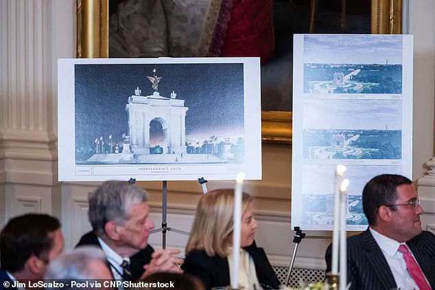Trump's 'Triumphal Arch' to Reach 250 Feet, 'Dwarfing Capital Landmarks,' Say Washington Post Sources