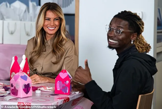First Lady Melania Trump Visits Children's Inn for Valentine's Day, Highlighting Support for Rare Illness Patients