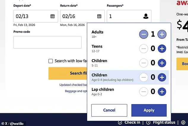 Father's Viral Post Ignites Online Debate Over Southwest Airlines' Seating Policies