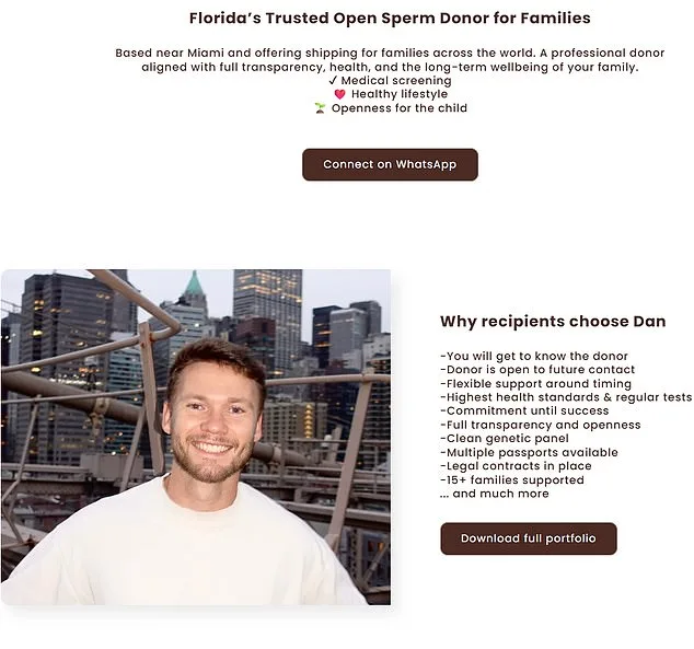 Donor Dan: The Influencer Building a Global Fertility Business