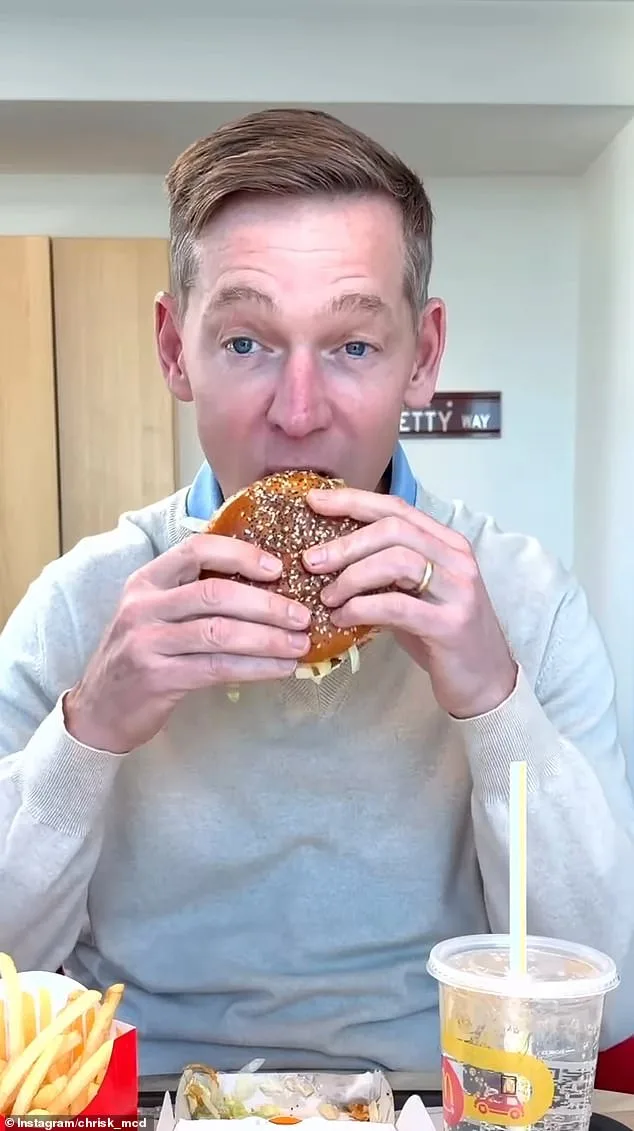 McDonald's CEO's Big Arch Burger Promo Sparks Online Ridicule Ahead of U.S. Launch