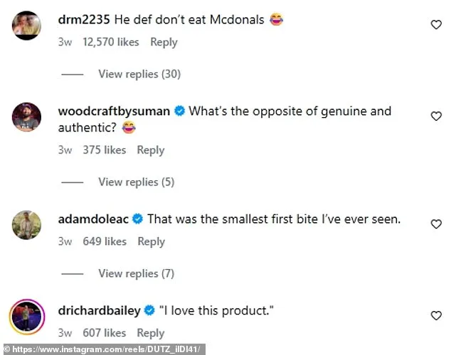 McDonald's CEO's Big Arch Burger Promo Sparks Online Ridicule Ahead of U.S. Launch