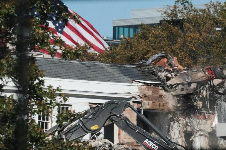 Trump Admin Pushes to Restart Ballroom Project, Citing Security Risks After Court Blocks Work
