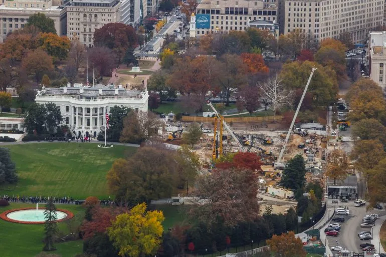 Trump Admin Pushes to Restart Ballroom Project, Citing Security Risks After Court Blocks Work
