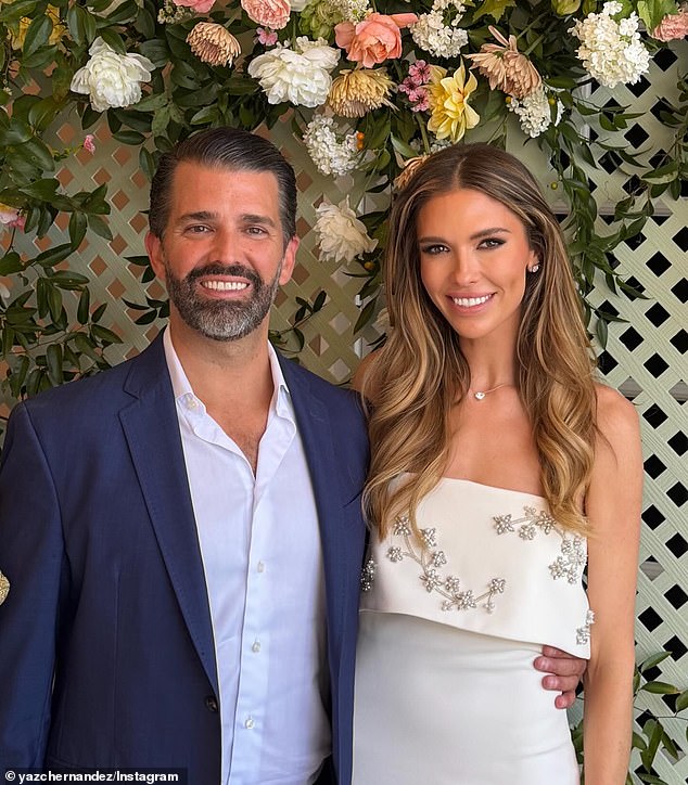 Trump Jr. and Bettina Anderson to wed in private this weekend