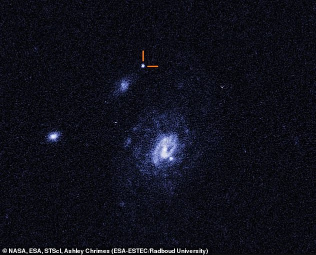 Astronomers Solve Mystery of Rare Blue Flashes Caused by Black Hole Collisions