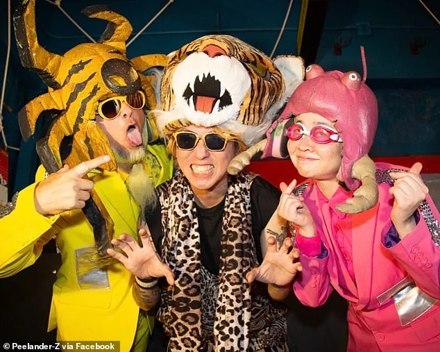 Japanese punk band Peelander-Z survives devastating tour bus crash.