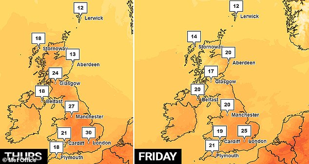 Experts warn against cold showers during UK heatwaves, recommending lukewarm water instead.