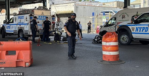 Seven men emerge from Brooklyn sewer, triggering police lockdown